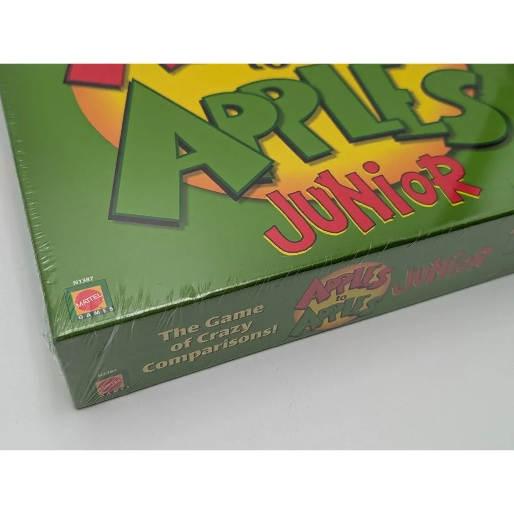Apples to Apples Junior Sealed Mattel‎ Party Game New Sealed
